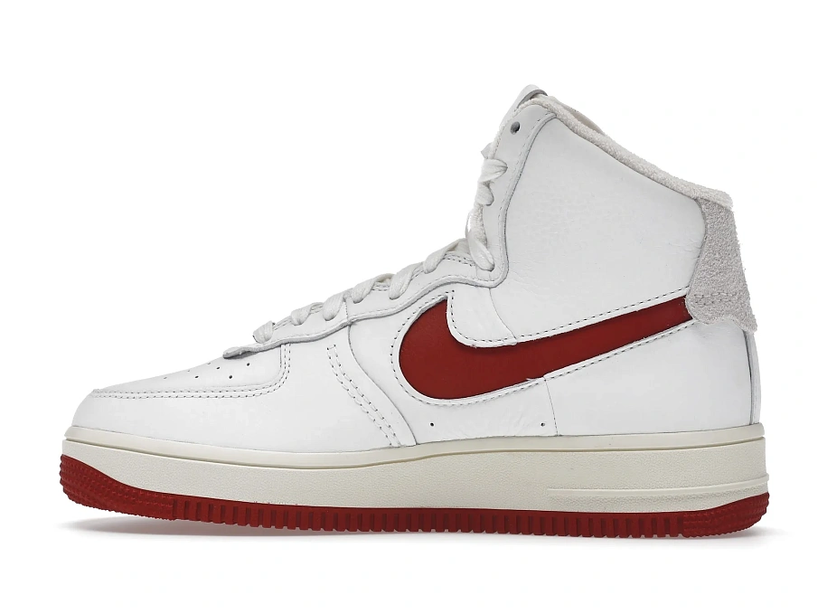 Фото № 5 с приближением к товару «‎Nike Air Force 1 High Sculpt Summit White Gym Red »