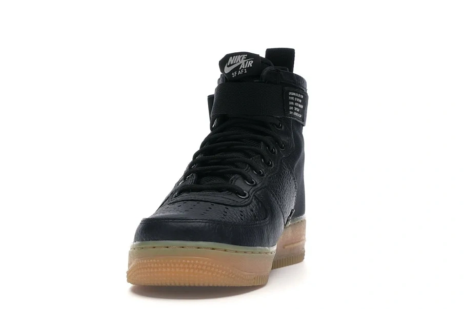 Фото № 2 с приближением к товару «‎Nike SF Air Force 1 Mid Black Gum»
