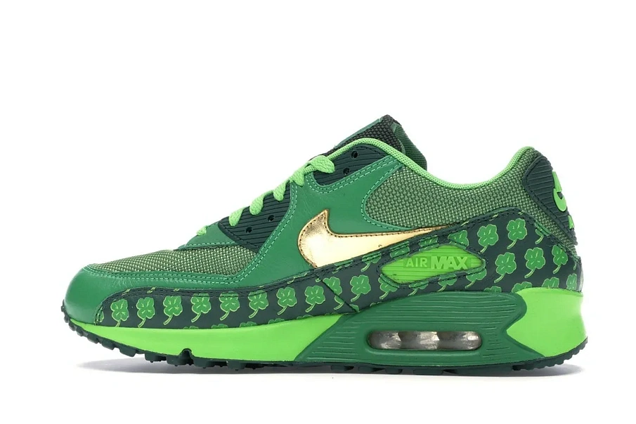 Фото № 5 с приближением к товару «‎Nike Air Max 90 St. Pattys Day (2007)»