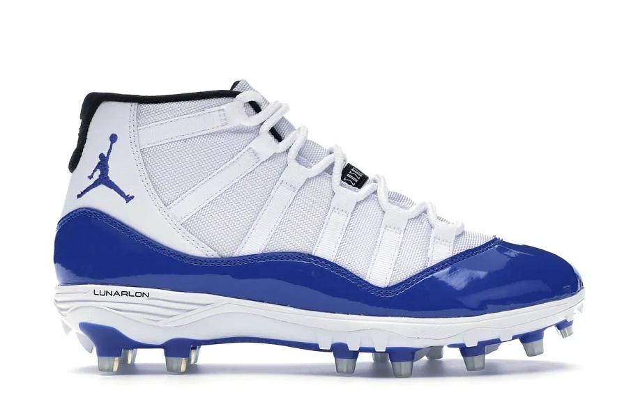 Фото № 1 с приближением к товару «‎Jordan 11 Retro Cleat White Royal»