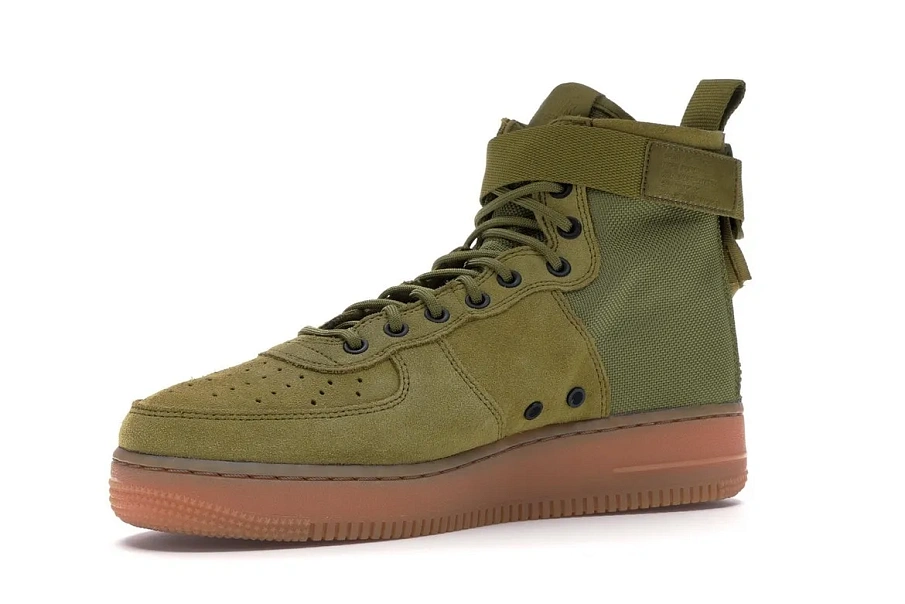 Фото № 4 с приближением к товару «‎Nike Sf Af1 Mid Desert Moss Desert Moss»