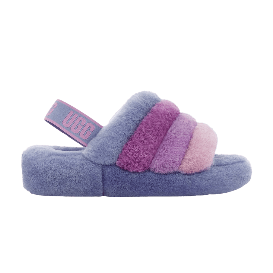 Фото № 1 с приближением к товару «‎UGG Women's Fluff Yeah Slide Cornflower Gradient»