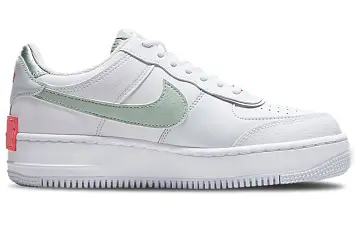 Nike Air Force 1 Shadow WhiteGreenPink - 3