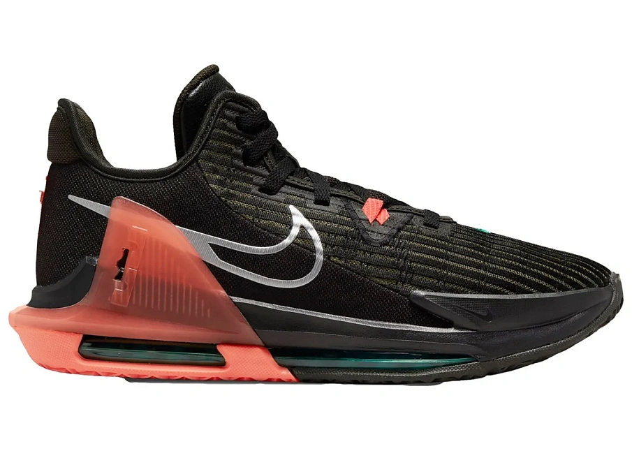Фото № 1 с приближением к товару «‎Nike LeBron Witness 6 Black Crimson Pulse»