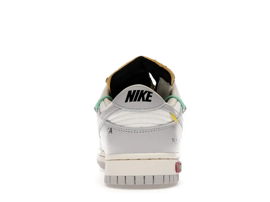 Фото № 4 с приближением к товару «‎Nike Dunk Low Off-White Lot 4»