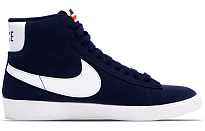 Фото № 2 с приближением к товару «‎Nike WMNS Blazer Mid Vintage Suede BlueWhite»