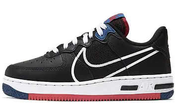 Nike Air Force 1 React SU GS 'Black Gym Red' - 1