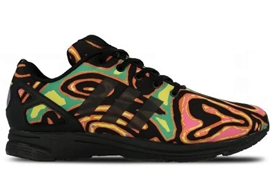 Фото № 1 с приближением к товару «‎adidas ZX Flux Tech Jeremy Scott Psychedelic»
