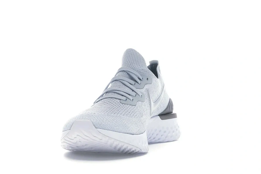 Фото № 2 с приближением к товару «‎Nike Epic React Flyknit 2 Pure Platinum»