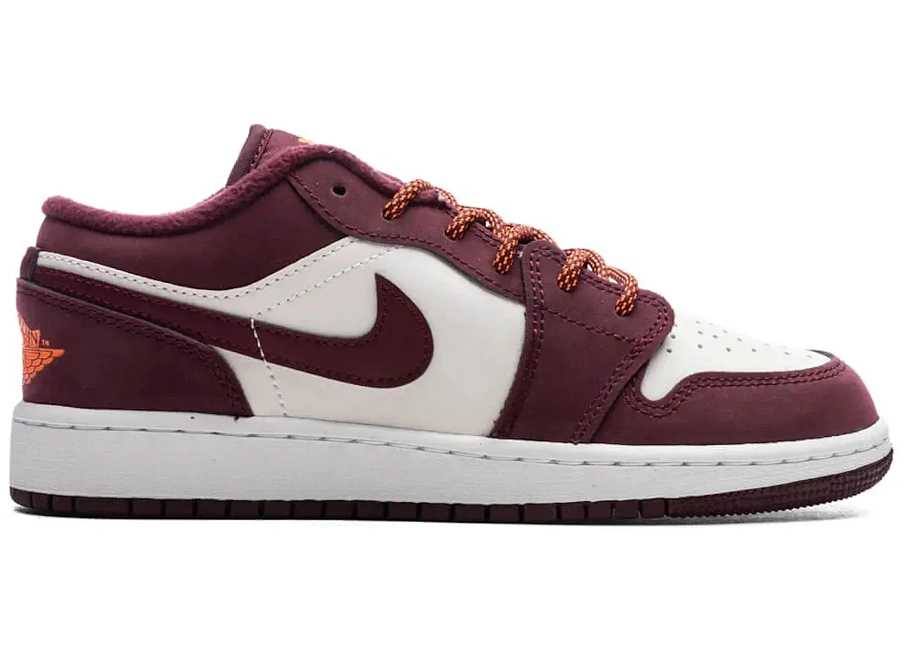 Фото № 1 с приближением к товару «‎Jordan 1 Low Night Maroon »