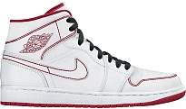 Фото № 1 с приближением к товару «‎Jordan 1 Mid White Gym Red »