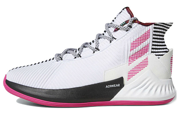 Adidas D Rose 9 Basketball Shoes Pink - 1
