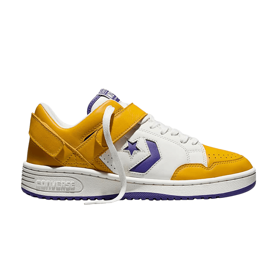 Фото № 1 с приближением к товару «‎Engineered Garments x Converse Weapon Ox Purple White Yellow»