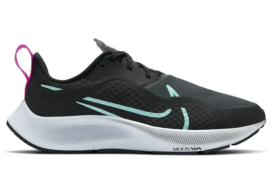 Фото № 1 с приближением к товару «‎Nike Air Zoom Pegasus 37 Shield Black Aurora Green »