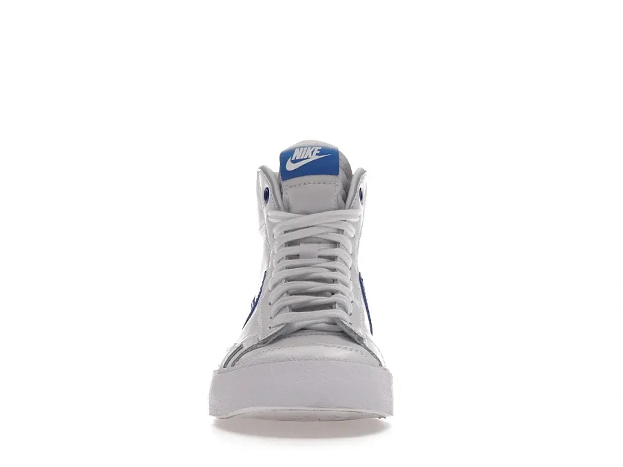 Фото № 2 с приближением к товару «‎Nike Blazer Mid Airbrush White Royal »