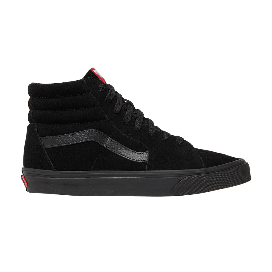Фото № 1 с приближением к товару «‎Vans Sk8-Hi Black Suede»