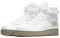 Фото № 3 с приближением к товару «‎Nike SF Air Force 1 Mid Sneakers White»