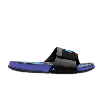 Фото № 1 с приближением к товару «‎Air Jordan Hydro 8 Retro Slide Black Midnight Fog»