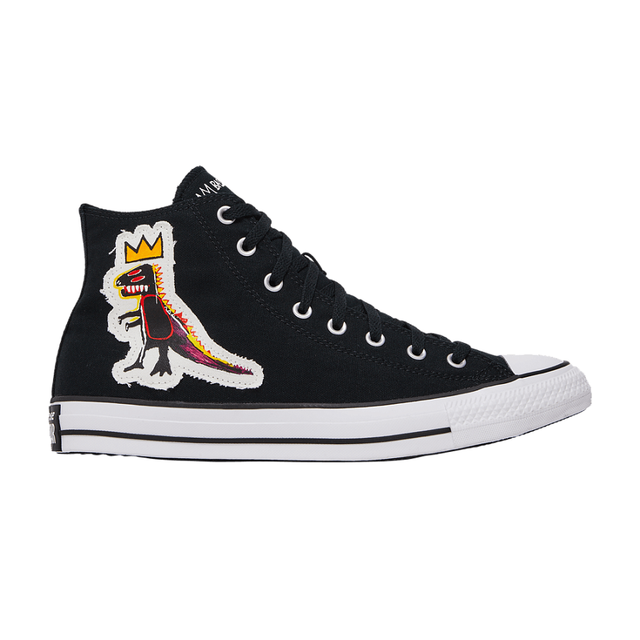 Фото № 1 с приближением к товару «‎Jean-Michel Basquiat x Converse Chuck Taylor All Star High Pez Dispenser»