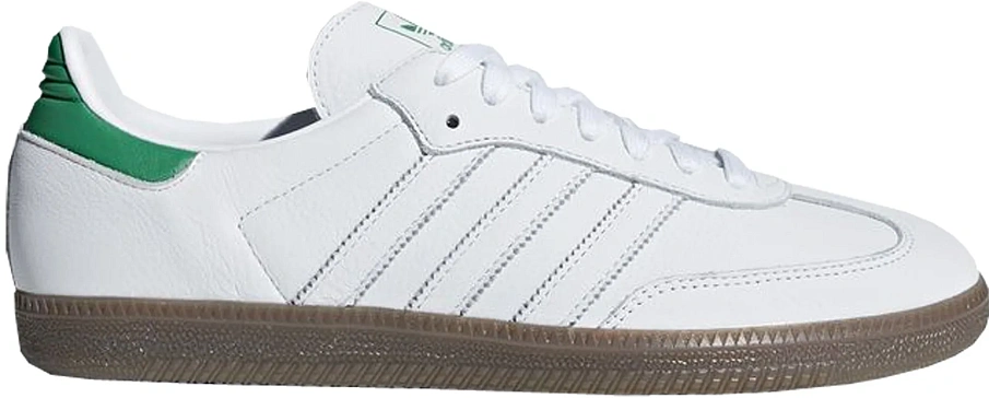 Фото № 1 с приближением к товару «‎adidas Samba OG White Green Gum»