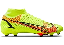 Фото № 1 с приближением к товару «‎Nike Mercurial Superfly 8 Academy MG Volt Bright Crimson»
