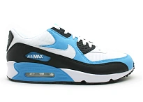 Фото № 1 с приближением к товару «‎Nike Air Max 90 Leather White Vivid Blue»