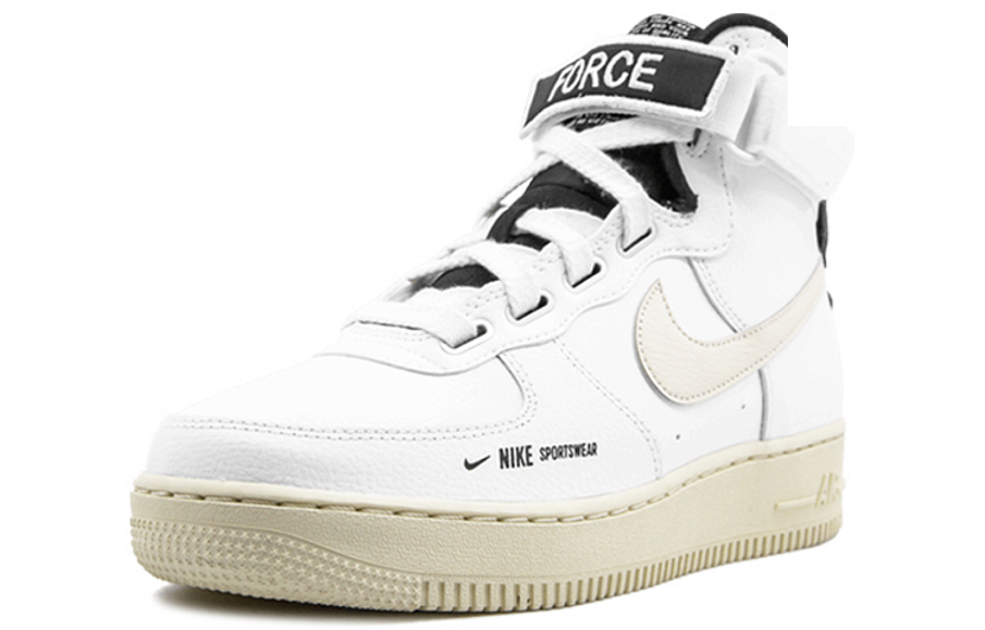 Фото № 2 с приближением к товару «‎Nike Air Force 1 High Utility White Light Cream Skate shoes»