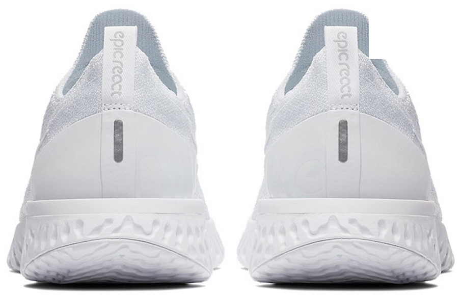 Фото № 4 с приближением к товару «‎Nike Epic React Flyknit True White (W)»