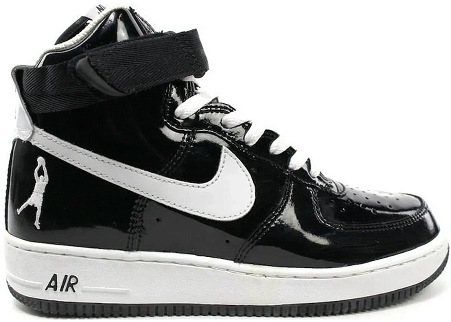 Фото № 1 с приближением к товару «‎Nike Air Force 1 High Sheed Black Patent»