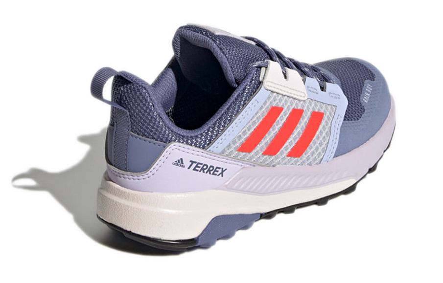 Фото № 4 с приближением к товару «‎adidas Terrex Trailmaker Rain.Rdy Hiking Sneakers K PurpleOrange»