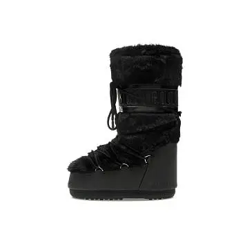 Moon Boot Icon Faux-Fur Boot Black - 3