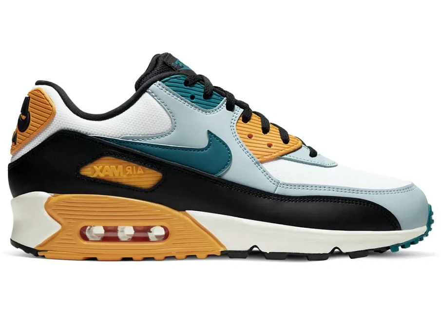 Фото № 1 с приближением к товару «‎Nike Air Max 90 Essential Blue Gold»