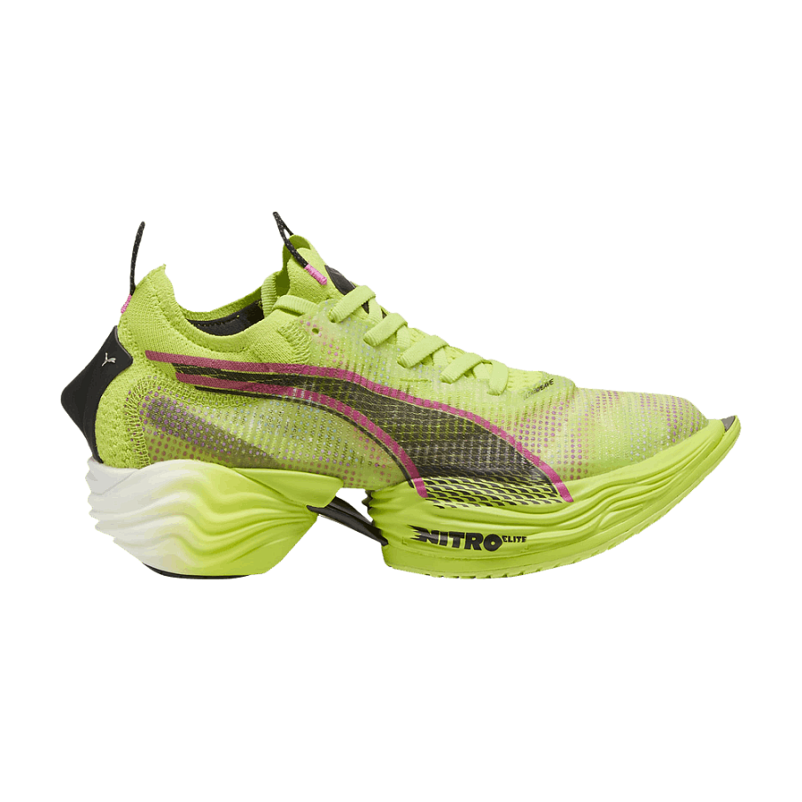 Фото № 1 с приближением к товару «‎Puma Women's Fast-R Nitro Elite 2 Lime Pow Poison Pink»