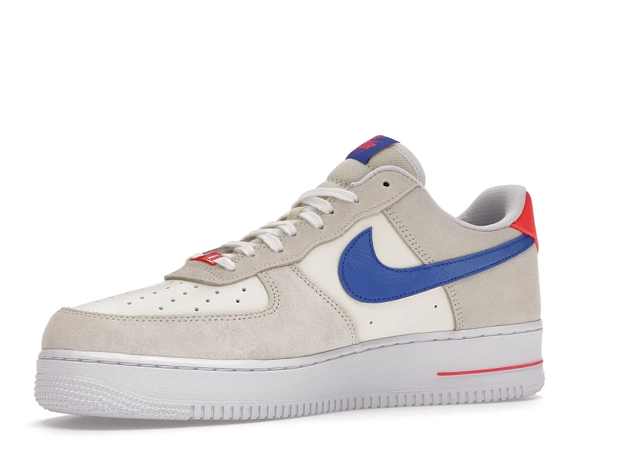 Фото № 3 с приближением к товару «‎Nike Air Force 1 Low 07 LV8 Coconut Milk Hyper Royal»