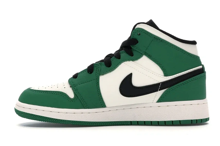 Фото № 3 с приближением к товару «‎Jordan 1 Mid Pine Green »