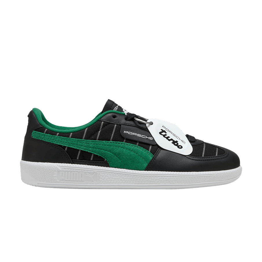 Фото № 1 с приближением к товару «‎Porsche Legacy x Puma Palermo Pinstripe Pack - Black Archive Green»