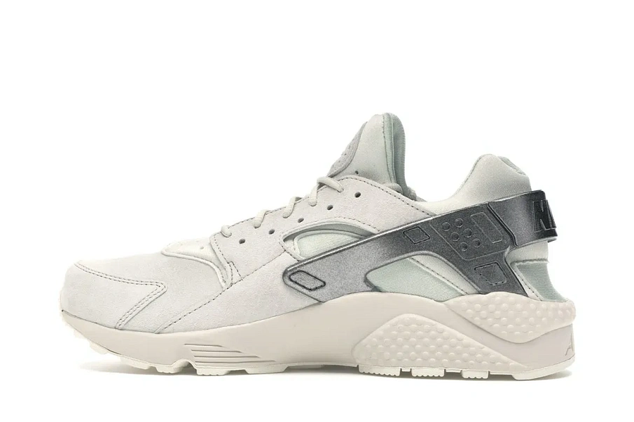 Фото № 5 с приближением к товару «‎Nike Air Huarache Run Prm Light Bone Metallic Cool Grey-Sail»
