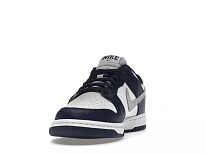 Фото № 3 с приближением к товару «‎Nike Dunk Low Summit White Midnight Navy»