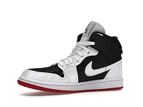 Фото № 4 с приближением к товару «‎Jordan 1 Mid SE Utility Canvas White Black Gym Red »
