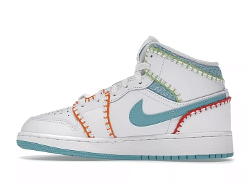 Jordan 1 Mid Multi Knit  - 4