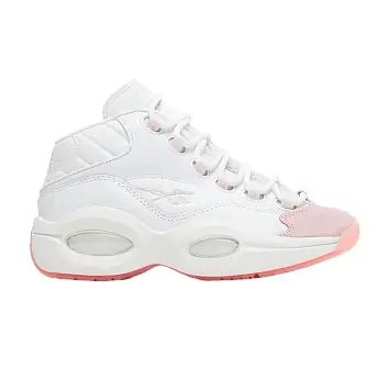 Reebok Question Mid Big Kid Pink Toe - 1