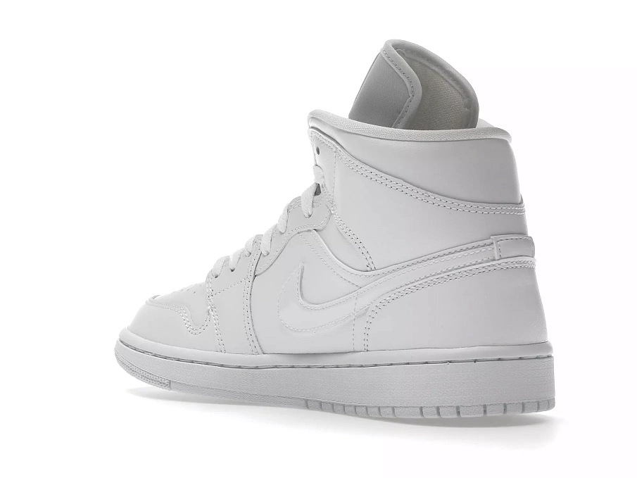 Фото № 3 с приближением к товару «‎Air Jordan Mid Triple White (2022) »