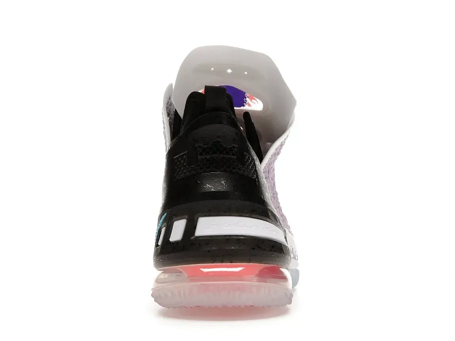 Фото № 4 с приближением к товару «‎Nike LeBron 18 Graffiti Blue Muti-Color»