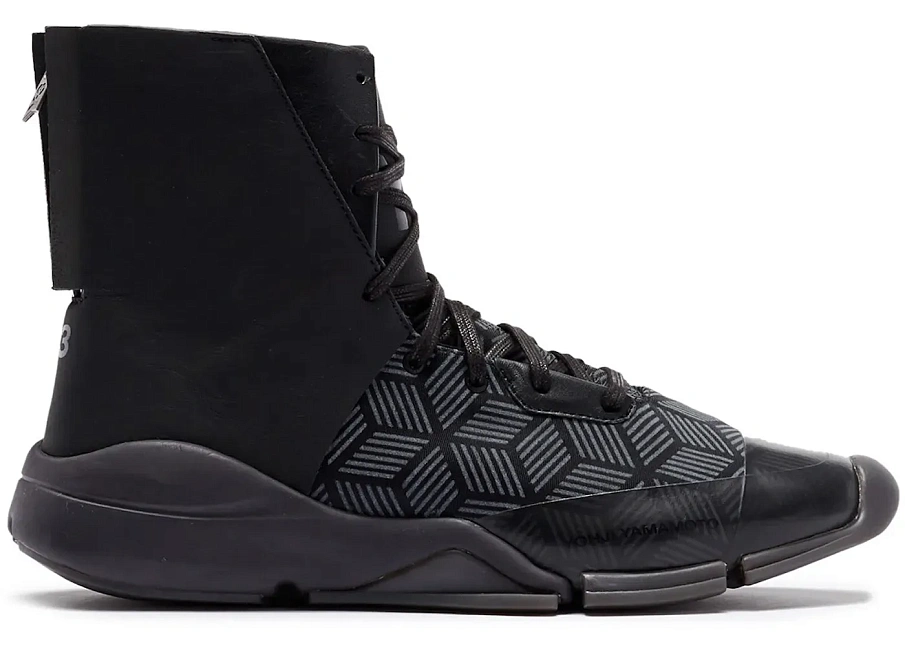 Фото № 1 с приближением к товару «‎adidas Y-3 Future Zip High Triple Black»