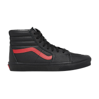Фото № 1 с приближением к товару «‎Vans Sk8-Hi Leather Pop - Black Chili Pepper»