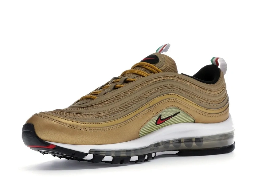 Фото № 2 с приближением к товару «‎Nike Air Max 97 Metallic Gold (Italy)»