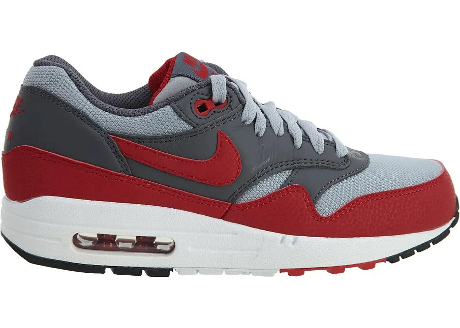 Фото № 1 с приближением к товару «‎Nike Air Max1 Essential Wolf Grey/Gym Red-Dark Grey»