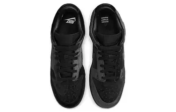 Dover Street Market Nike Dunk Low "Triple Black - 5