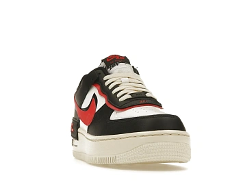 Nike Air Force 1 Low Shadow Summit White University Red Black (DR7883-102) - 2