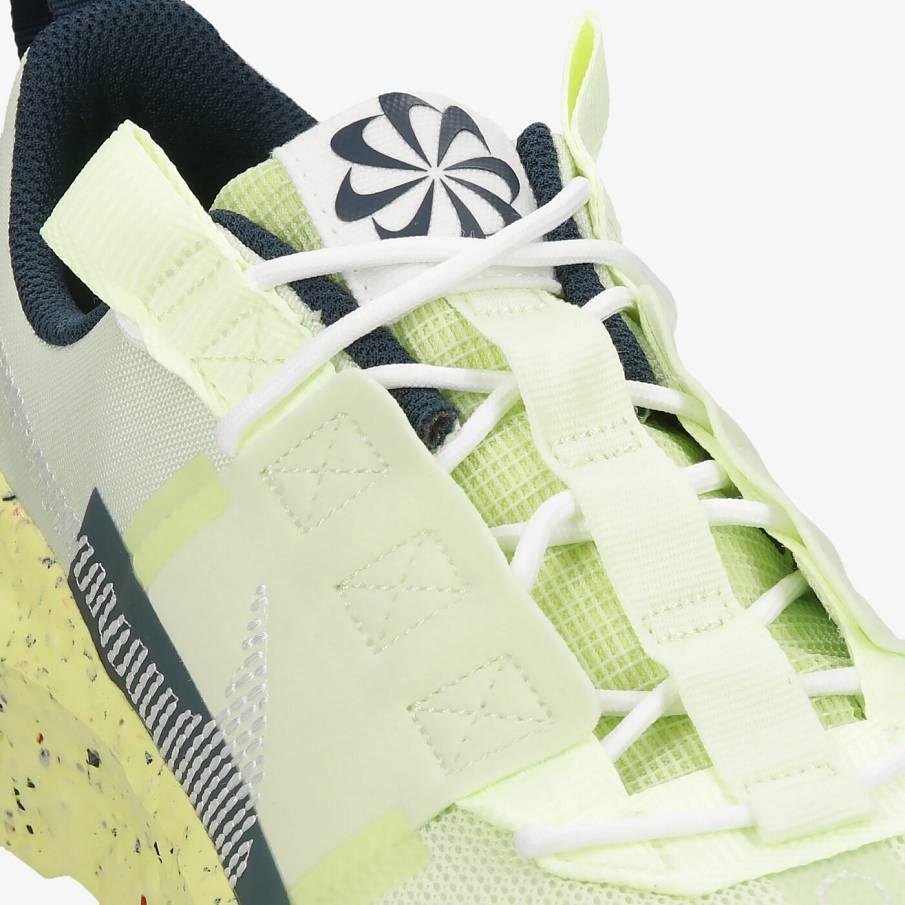 Фото № 4 с приближением к товару «‎Nike Crater Impact "Lime Ice" Running Shoes Yellow»